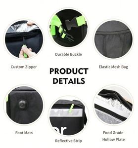 Bolsa Térmica Personalizada para Entrega de Alimentos, Mochila para Entrega de Pizza, Bolsa Refrigerante con Laterales Suaves y Patas de Plástico - Product Image 3
