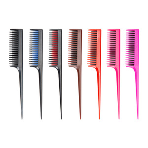 Peigne de coiffure professionnel 21 cm en ABS pour salon et usage domestique, idéal pour mèches, coiffage et coloration des cheveux - Product Image 2
