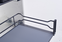 Paniers de rangement de cuisine à trois côtés pour tiroirs, multifonctionnels, détachables, grande capacité, écologiques, modernes