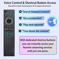 Remote Kontrol Suara Smart TV BN59-01385A BN59-01385B untuk Semua Seri Samsung 4K 8K Ultra HD Neo QLED OLED UHD