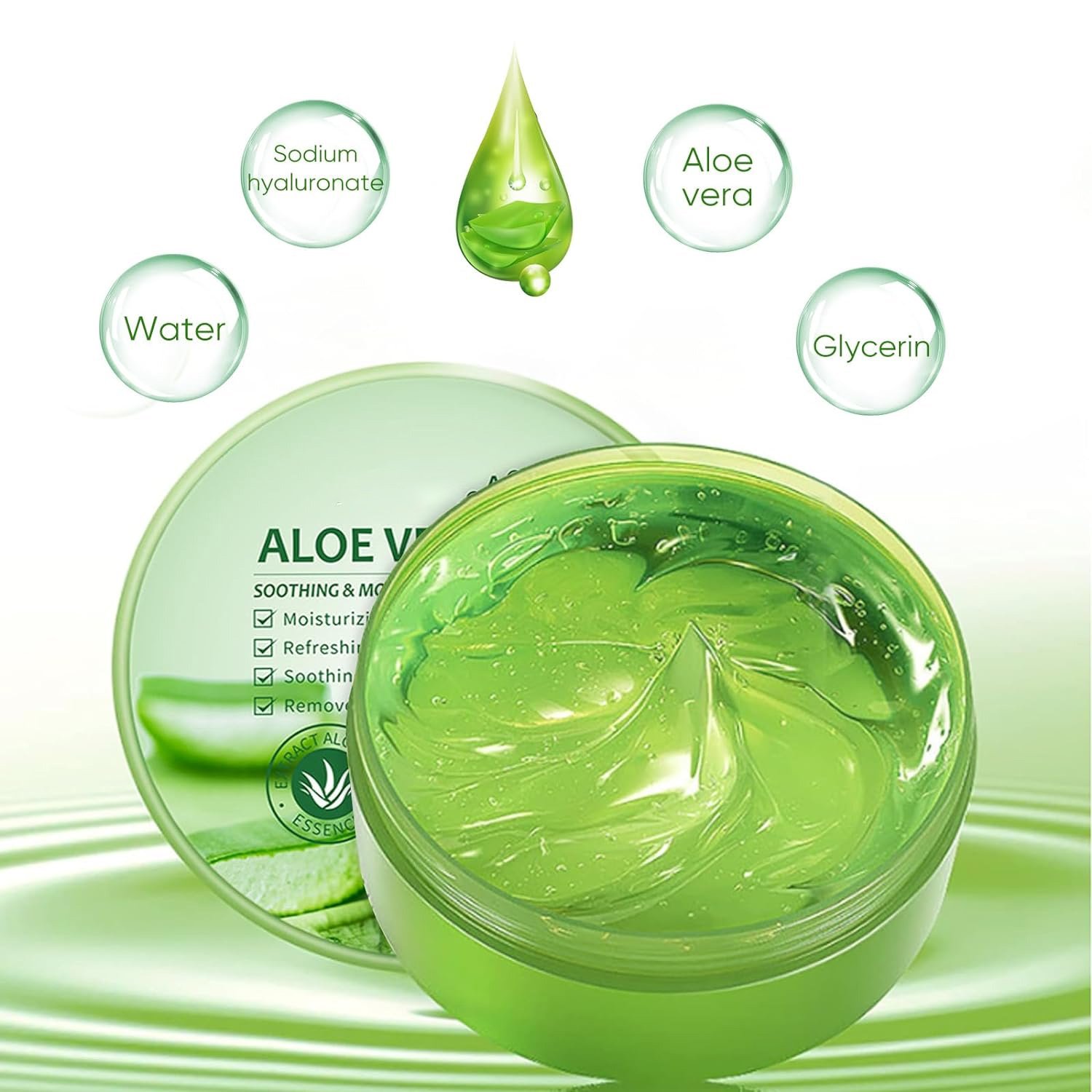 99% Pure Aloe Vera Gel - Natural Skin Lightening Solution