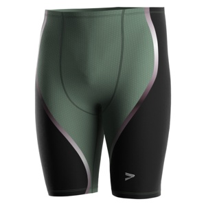 Costume da Nuoto da Uomo - Jammer da Competizione a Lunghezza Ginocchio e Slip da Gara per Nuoto Professionale - Product Image 1