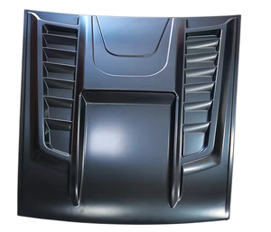 Cubierta de cuchara de capó negro mate de alta calidad para Dmax 2020 up Accesorio de coche Protección de capó - Product Image 1