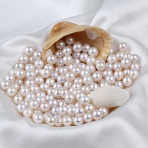 Натуральный белый пресноводный круглый жемчуг класса AAAA 6-6,5 мм, бусины россыпью для изготовления ювелирных изделий - Product Image 4