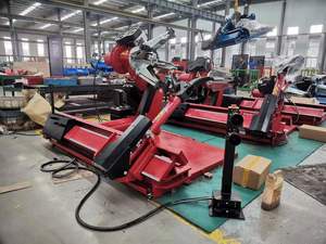 Control remoto 14 "56" Máquina automática de cambio de neumáticos de camión Cambiador de neumáticos de camión hidráulico Cargador Máquina de ajuste de neumáticos Precio de fábrica - Product Image 5