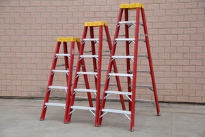 Échelle à double face en fibre de verre, semi-finie, démontable, industrielle, robuste, à <span class=keywords><strong>prix</strong></span> avantageux - Product Image 2