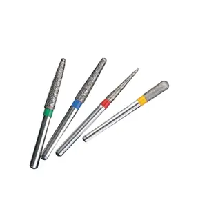 High Speed Dental Diamond Burs Oral Lab Handpiece Burs Polishing Smoothing Dental Cutting Tool