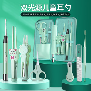 Rechargeable <b>ear</b> cleaning tool for children, light-up <b>ear</b> <b>pick</b> with light, visual <b>ear</b> cleaning and earwax removal tool set - Product Image 1