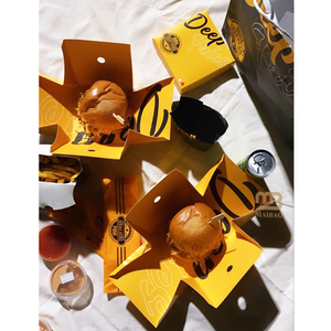 Nouveau design pliable poulet BBQ Mandi boîte d'emballage Smokey poitrine riz boîte arabe mouton Mandi emporter récipient alimentaire avec couvercle - Product Image 6