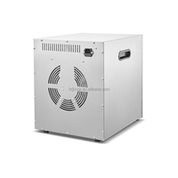Dubbellaagse roestvrijstalen fruit- en groentedroger met elektronische bediening, 30-85 graden regelbare temperatuur, 360 graden cyclische verwarming voor