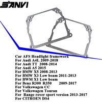 Adaptateur de support de phares LED Xenon/LED en acier Sanvi pour Audi A4L 2009-2018 et pour X5 2008-2013 Neuf