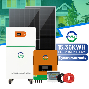 Système de stockage d'énergie solaire hybride ESUN 6.2KW 10.2KW 5kwh 15kwh Kit complet d'alimentation hors réseau pour la maison ES-SES-10KW Nous pouvons concevoir un système solaire H - Product Image 2