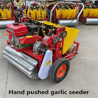 Semoir à ail haute performance à moteur essence, machine de plantation et de semis pour l'agriculture