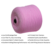Prix de gros Fil à tricoter brésilien filé à anneaux teint 85 acrylique 15 polyester pour pull 2/28s Fil acrylique mélangé