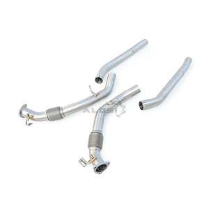 Sistema <span class=keywords><strong>di</strong></span> <span class=keywords><strong>Scarico</strong></span> OEM ad Alte Prestazioni, Tubo Anteriore per Porsche Cayenne 4.0T E3 2017-2023, Tubo <span class=keywords><strong>di</strong></span> <span class=keywords><strong>Scarico</strong></span> in Acciaio Inox, Upgrade Silenziatore - Product Image 2