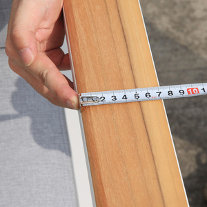 Bestia salling funda del modular jardín sofá de aluminio al aire libre sofá de madera de teca brazo mesa de mármol hotel jardín - Product Image 2
