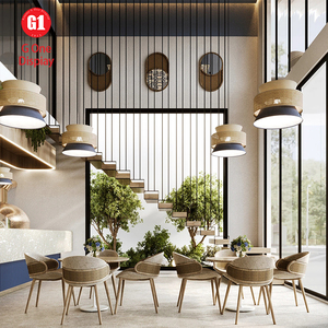 Iluminación LED Moderna de Lujo para Decoración de Restaurantes de Comida Rápida, Mostrador de Exhibición para Tiendas de Yogur, Vitrina para Cafeterías y Panaderías - Product Image 4