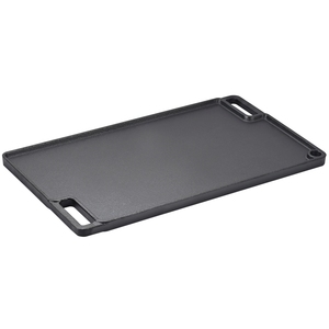 Plancha de Hierro Fundido Antiadherente de 9.7"x16.7" con Asas, Utensilio de Cocina Familiar, Placa Superior Plana, Envío Gratis, Stock al por Mayor en el Extranjero - Product Image 5