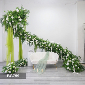 Flores Artificiales DKB al por Mayor, Fondo Floral para Bodas, Flores Hechas a Mano para Decoración de Bodas, Cumpleaños y Aniversarios - Product Image 3