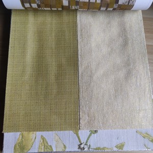 Nuovo stile per la casa tessuto lussuoso <span class=keywords><strong>Color</strong></span> <span class=keywords><strong>oro</strong></span> bel modello ricamato tessuto <span class=keywords><strong>tende</strong></span> per camera da letto e soggiorno - Product Image 3