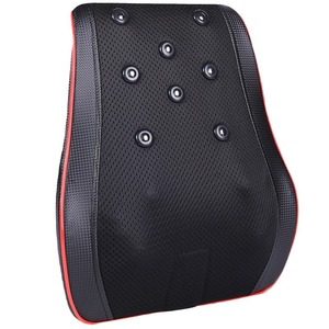 Dispositivo <span class=keywords><strong>de</strong></span> Masaje para Hombros, Cervicales, Espalda <span class=keywords><strong>y</strong></span> Cintura, Cojín <span class=keywords><strong>de</strong></span> Masaje Corporal Completo, Automático, Multifuncional, Enchufable, con Programación - Product Image 1