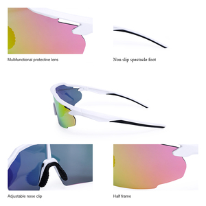 女士跑步运动太阳镜 HB-521 PC镜片 PC镜框 偏光 网球 防紫外线 可定制选项 - Product Image 5