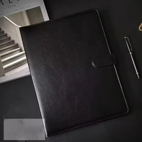 Carpeta de archivos A4 personalizada Portapapeles Business Multi-Function Manager Portafolio Hoja Cuero Trabajo Contrato Firma Libro Logotipo personalizado