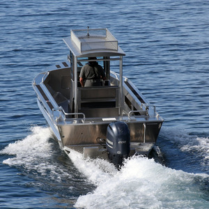 2023 Maßgefertigtes 21-Fuß Geschweißtes Aluminium-Landungsboot mit Mittelkonsole und Hardtop zum Verkauf - Product Image 4