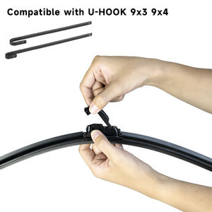 HUOYE Premium 14-30 pollici tergicristallo pioggia per auto in vetro universale alta auto in gomma morbida lama per <span class=keywords><strong>tergicristalli</strong></span> adatta a tutte le auto - Product Image 2