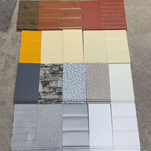 Panneaux de sculpture métallique Kasaro, excellente <span class=keywords><strong>isolation</strong></span> acoustique, réduction du bruit, panneau sandwich métallique imperméable, dimensions pour extérieur - Product Image 5