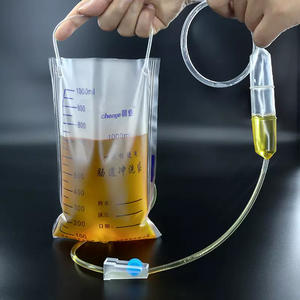 Bolsa de irrigación intestinal desechable ZhiDa Medical de 1000 ml, dispositivo de enema portátil de un solo uso para uso médico - Product Image 4