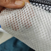 Tissu en maille respirant extensible 3D 100% polyester pour meubles et textiles de maison