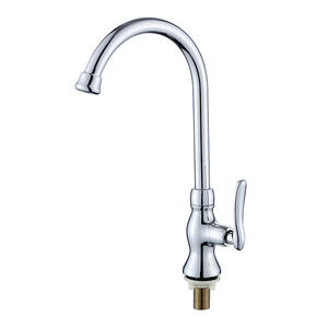 Grifo de Cocina Monomando de Pared con Válvula de Cerámica, Diseño Moderno, Fácil Instalación, 1.0-1.9 gal/m - Product Image 2