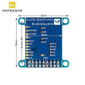 Scheda CAN-G474 MATEK RC FPV Drone 5Mbit/s può ricetrasmettitore STM32G474 MCU AP_PERIPH può nodo Unisex ricevitore GPS - Product Image 4