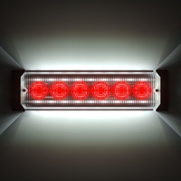 Nouveau 24V stroboscope clignotant LED Ambulance marqueur latéral monté en surface 6LED voyant d'avertissement