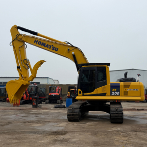 Excavadora Usada de 20 Toneladas, Komatsu PC200, Original de Japón, Pocas Horas de Trabajo, Máquina Excavadora Hidráulica Usada para Minería - Product Image 2