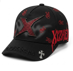 Casquettes de baseball originales G5 31 El Mago en daim de haute qualité, casquettes Rico à visière incurvée avec strass - Product Image 4