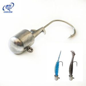 ตะขอจิ๊ก<span class=keywords><strong>หัว</strong></span>ตะกั่ว Alpha Wholesale ขนาด 1 กรัม-21 กรัม ตะขอจิ๊กเหล็กกล้าคาร์บอนสูง สำหรับตก<span class=keywords><strong>ปลา</strong></span>ในน้ำจืดและน้ำเค็ม - Product Image 1