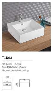 Económica cubeta profunda para fregadero <span class=keywords><strong>de</strong></span> cocina T-W2074 <span class=keywords><strong>de</strong></span> cerámica - Product Image 5