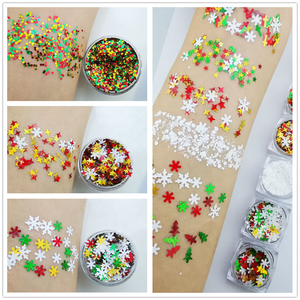 Vente chaude 3D Lash Decal Pour La Fête De Noël Nail Decal Pour La Fête - Product Image 4
