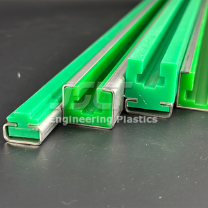Trung Quốc Tùy Chỉnh Tuyến Tính Polyethylene Chuỗi Đường Sắt Hướng Dẫn Uhmwpe Mặc Dải Trượt Băng Tải Đùn Nhựa Modling Cắt - Product Image 3