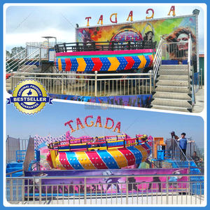 Gran Disco Giratorio de 24 Asientos, Nuevo Equipo de Entretenimiento para Celebridades de Internet, de Fibra de Vidrio y Acero, para Uso Comercial en Exteriores y Centros Comerciales - Product Image 2