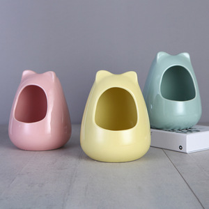 Cama para Mascotas Pequeñas Jiale, Ecológica, de Cerámica Sólida, Diseño Creativo y Refrescante, Cuadrada, para Todas las Estaciones, con Diseño de <span class=keywords><strong>Totoro</strong></span> - Product Image 1