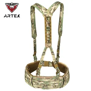 Artex AY-2003-1 Hot Bán Đa Chức Năng Chiến Thuật Dây Thắt Lưng Ngụy Trang Nylon Săn Bắn Molle Chiến Thuật Vành Đai