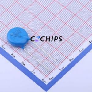 Varistor 14D911K, composant traversant (THT), résistance P=7,5 mm, 1,5 kV, 745 V, 550 V - Product Image 1