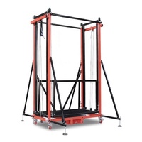 Plate-forme de travail aérienne hydraulique pliable d'ascenseur électrique d'échafaudage de charge durable de 500kg avec l'approvisionnement d'usine de moteur en acier de Chine