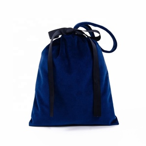 Wholesale Soft Pink Thickened Eco-Friendly <b>Drawstring</b> Velvet Storage Bag Bowknot Glasses Gift Custom Logo - Product Image 6