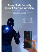 Sensor de Movimiento PIR Matter Over Thread, Sensor Infrarrojo Inteligente Inalámbrico de Bajo Consumo para Control de Iluminación Automatizada