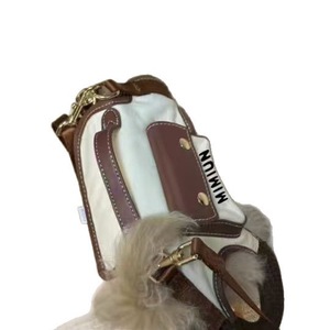 Luxuriöser Hunde- & Katzen-Schulter-/Handrucksack aus Kunststoff, tragbarer, leichter, atmungsaktiver Träger für kleine bis mittelgroße Haustiere - Product Image 5
