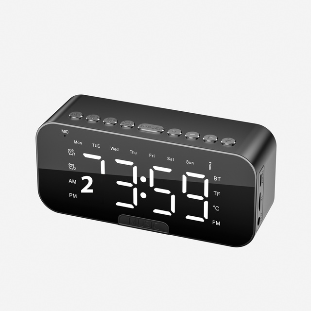 2026 HOTSALE Private Model Speaker P6/G9/T1 Clock Alarm Clock Audio Desktop Gift Card Smart Voice Factory Direct Sales